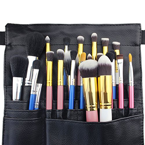 Hotrose HOTROSE0730 22 Pockets Professional Cosmetic Makeup Brush Bag thumb #1