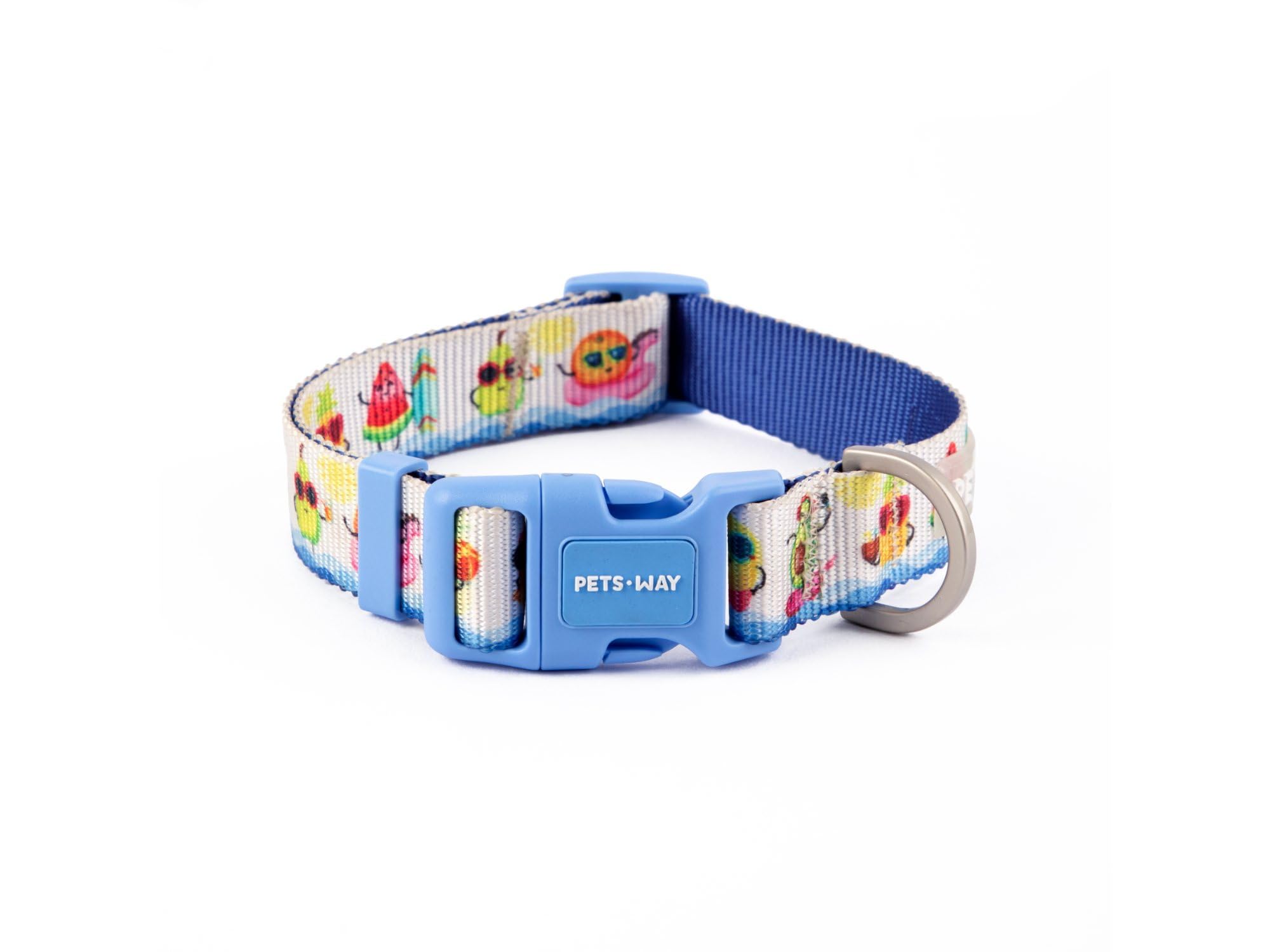 PETs WAY Soft Polyester Collar For Dog(Large, Summer Printed), Quick Release Plastic Buckle (Bpa Free) Adjustable Collar For Small Medium Large Dog Pets,?60 cm,W_3.2 cm,Multi (B0CBKQY6JL) Amazon Price History, Amazon Price Tracker