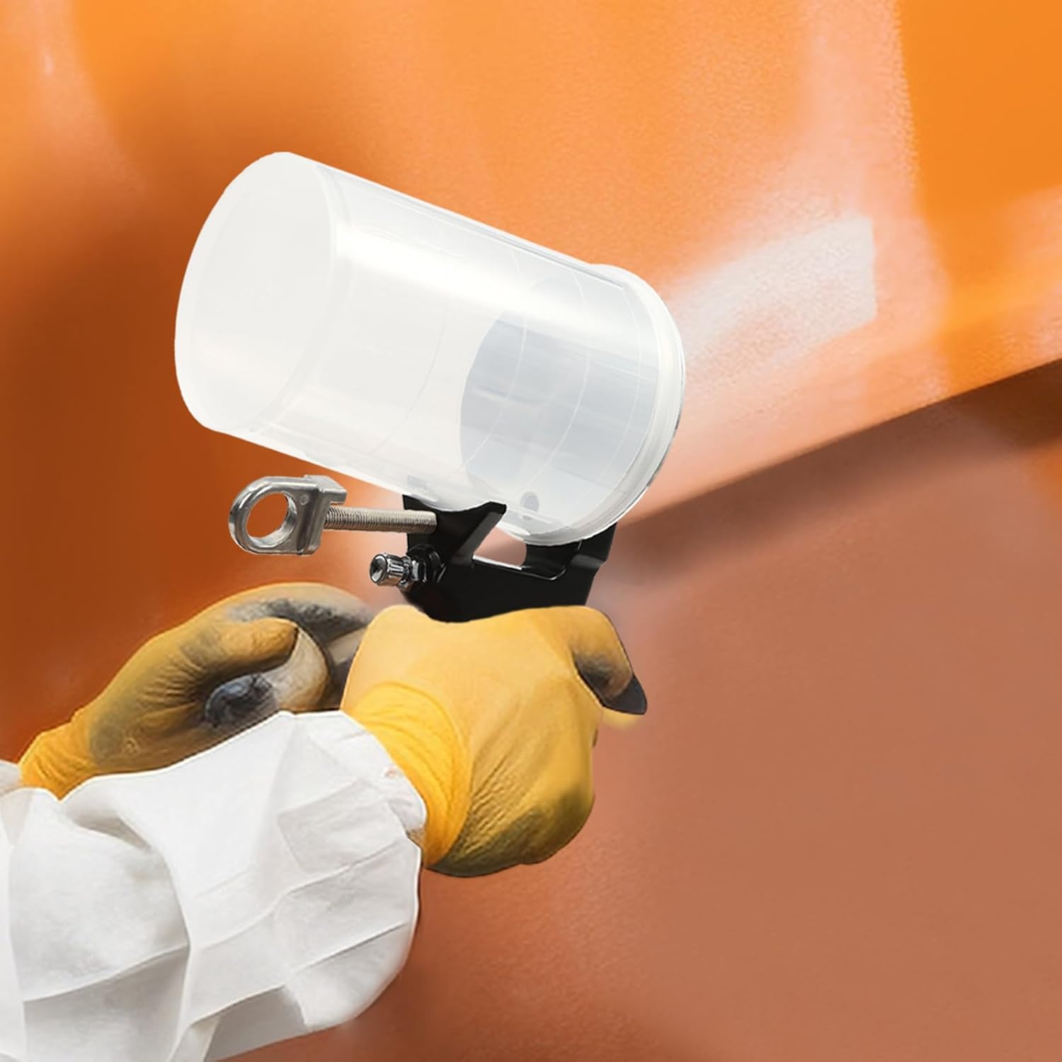 Gel Coat Spray Gun, Air Spray Gun Painting Tool Kit with Spray Nozzles, Professional Hand-held Gel Coat Dump Spray Gun for DIY Home