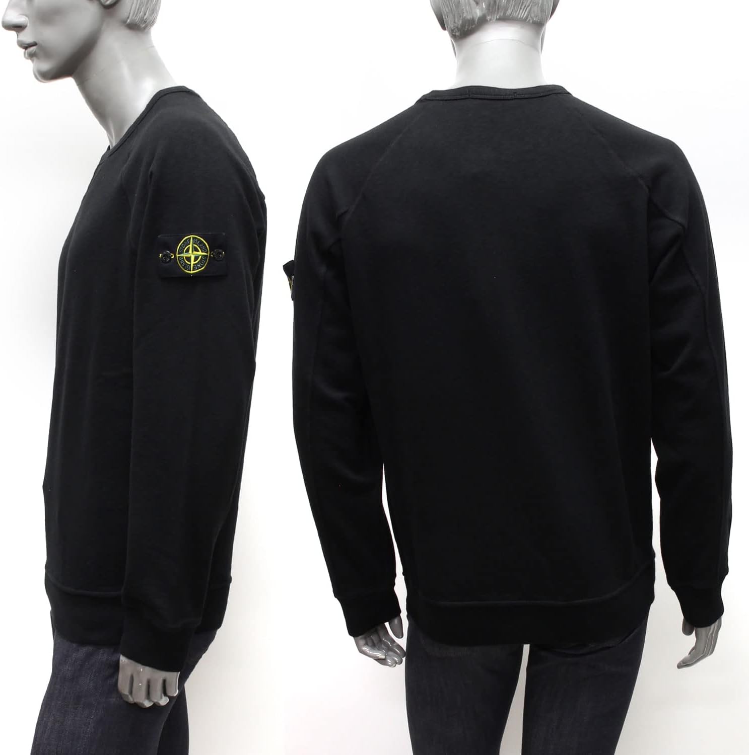 【即完XL❗️】stone  スウェット トレーナー ブラックXL 即完XL❗️】stone island スウェット トレーナー ブラックXL