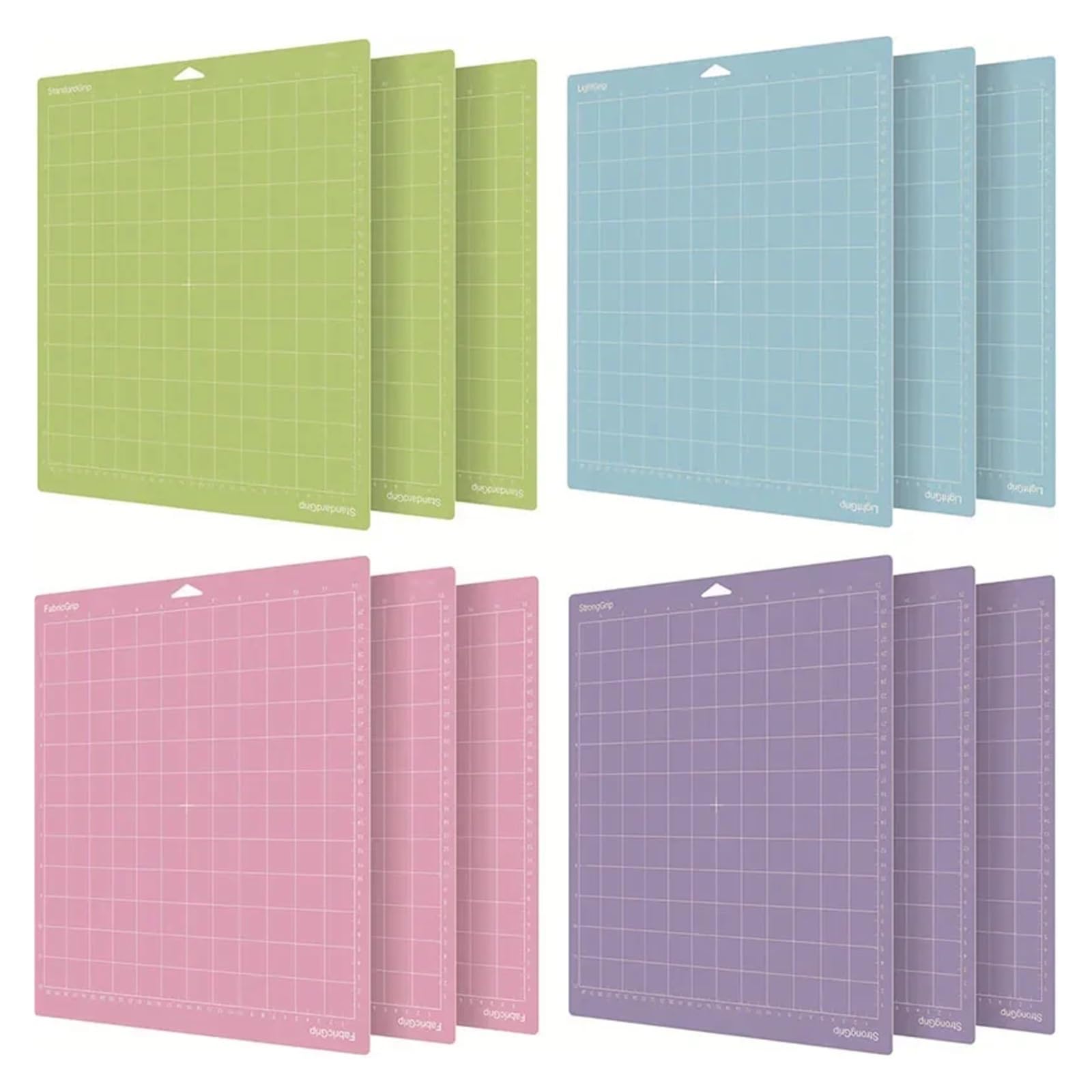 Self Healing Cutting Mats 12x12inch Variety Cutting Mats For Explore Air/Maker 12X12inch Sticky Replacement Accessories(4pcs setA)
