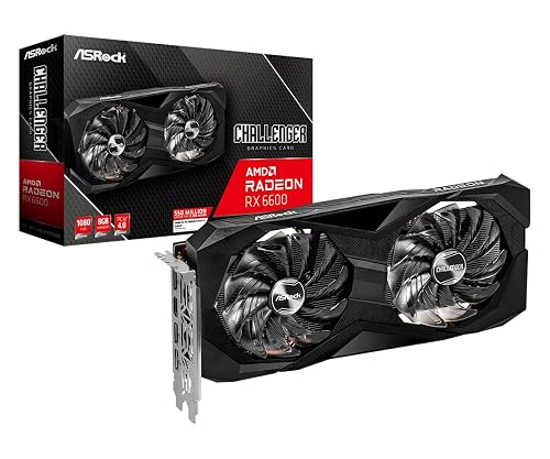 ASROCK Radeon RX 6600 Challenger 8GB Graphics Card