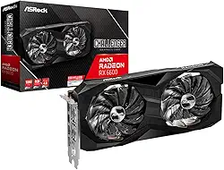 GPU ASROCK AMD RADEON RX 6600 CHALLENGER D 8G 128BITS (RX6600 CLD 8G) 90-GA2RZZ-00UANF