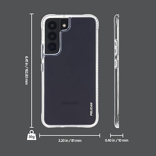 Miniatura 7 de Pelican Ranger Series - Funda para Samsung Galaxy S22 Plus compatible con carga inalámbrica Funda protectora con antiamarilleamiento protección