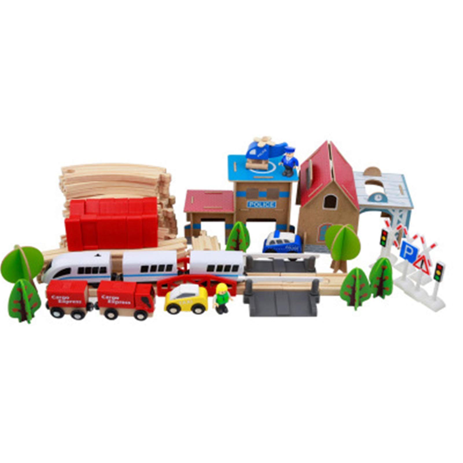 Amazon.co.jp: 電車 おもちゃ 列車セットおもちゃの鉄道セット鉄道の