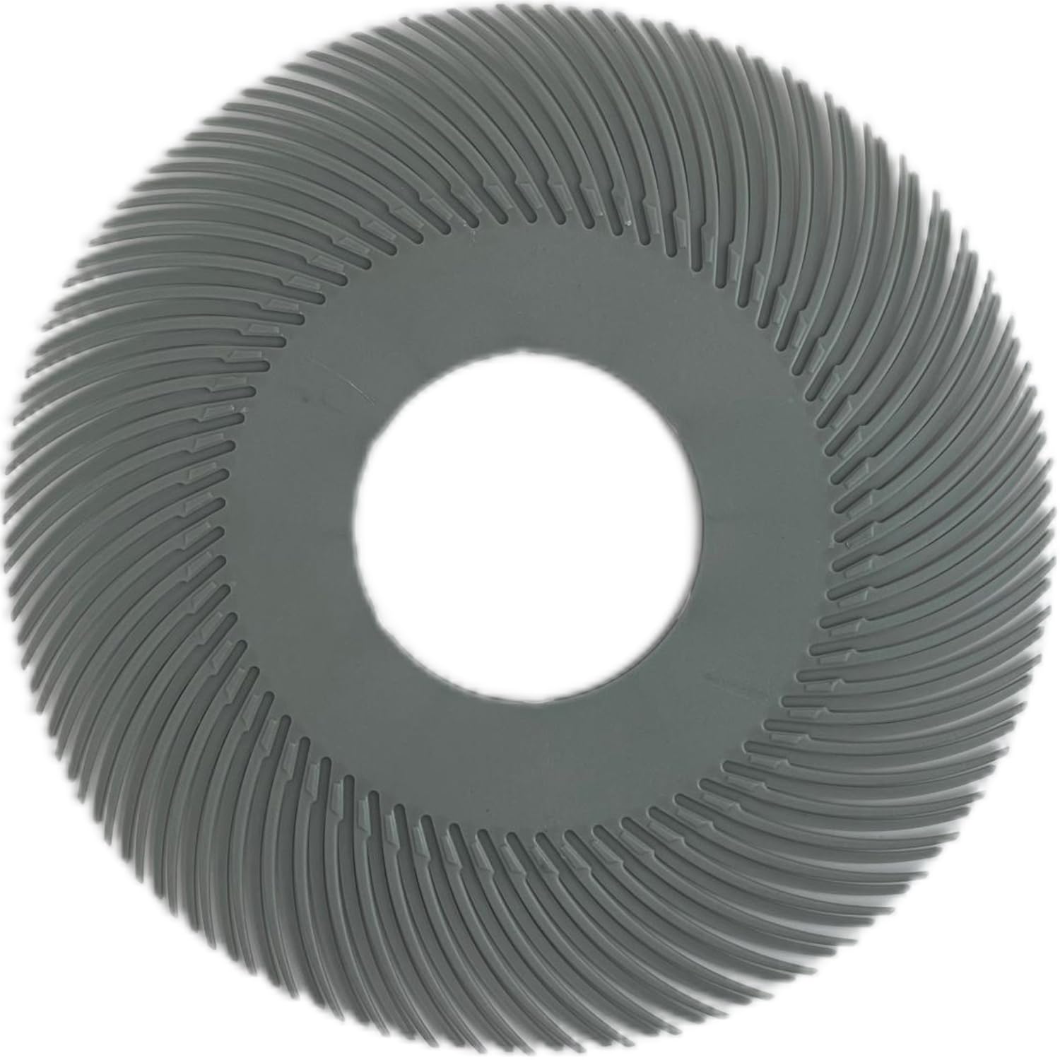 10pcs 6 Inch Radial Bristle Brush with Adapter 2500 Grit, Abrasive Disc for Metal