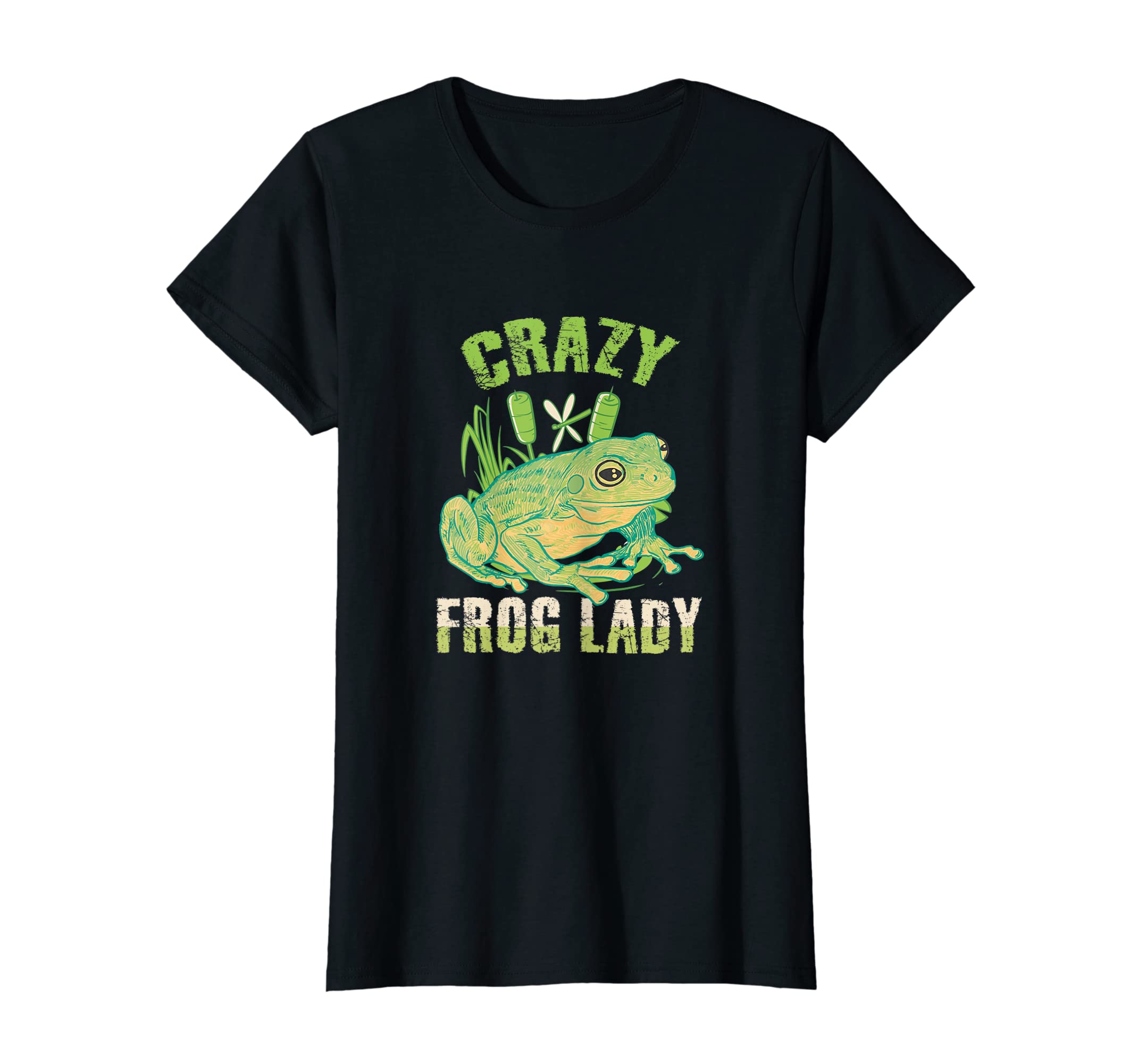 T-shirt Femme Gildan - Coupe Large, Motif Poisson Grenouille Velu, Neuf Sans étiquette