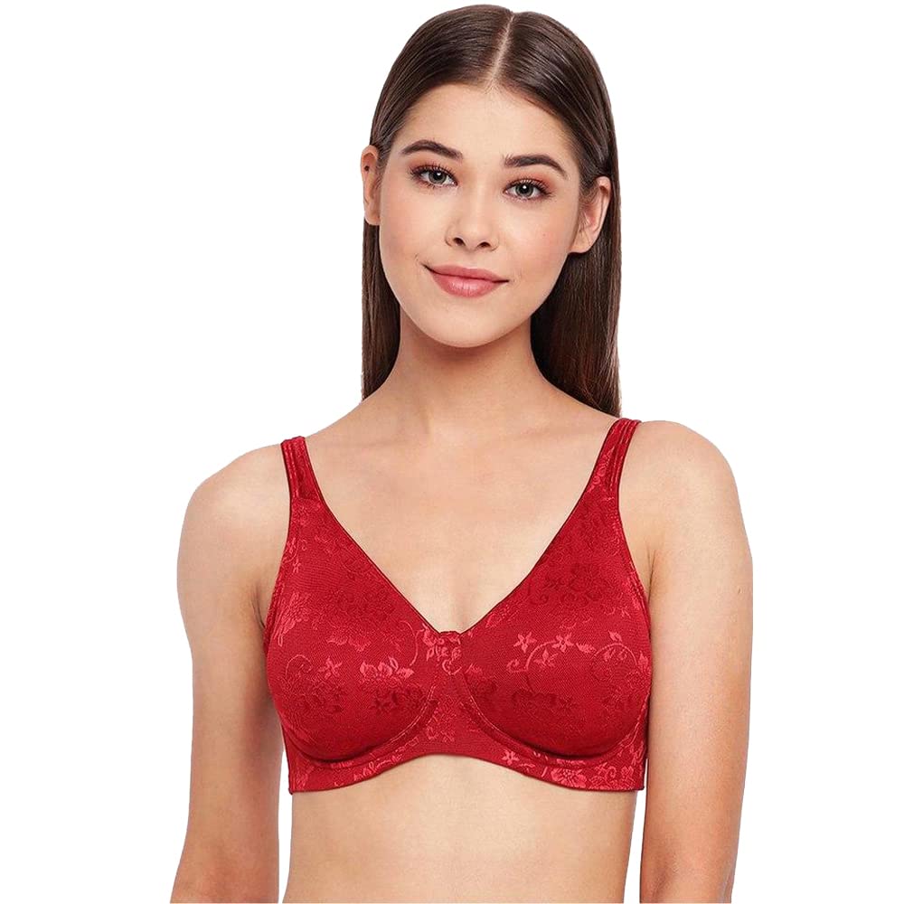 Enamore Women’s Nylon Non Wire Free Casual Padded Wired Bra Enamore Women’s Nylon Non Wire Free Casual Padded Wired Bra