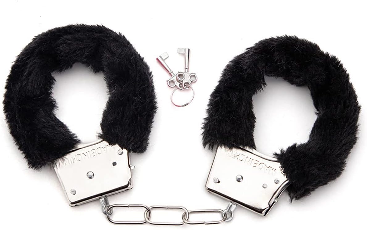Buy Metal Handcuffs with 2 Keys for Cosplay Police, Kids Play Toy Metal