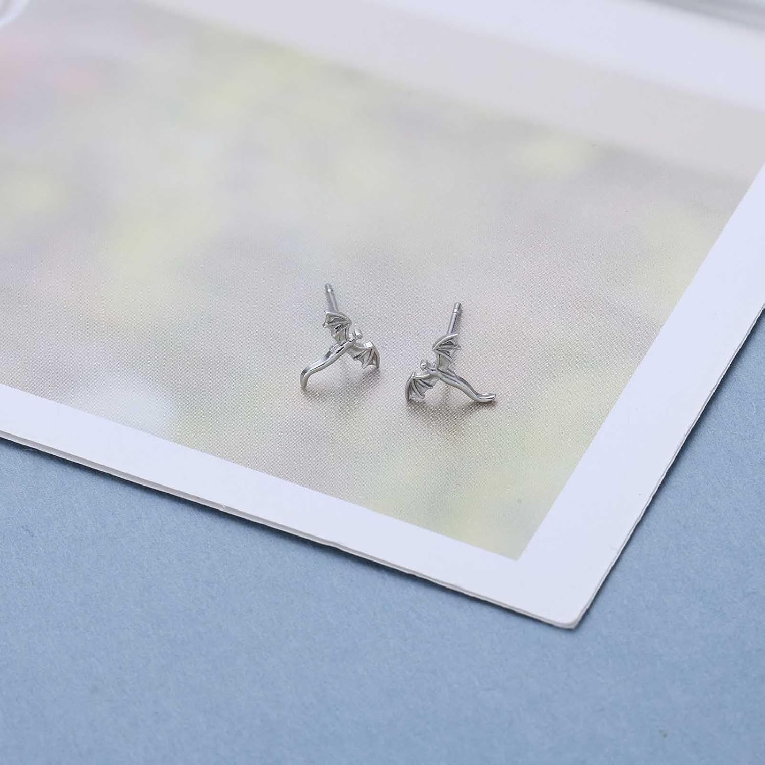 Punk Flying Dragon Earrings Tiny Dragon Stud Earrings Mini Animal Earring Dragons Gold Earring Jewelry for Women - Image 6