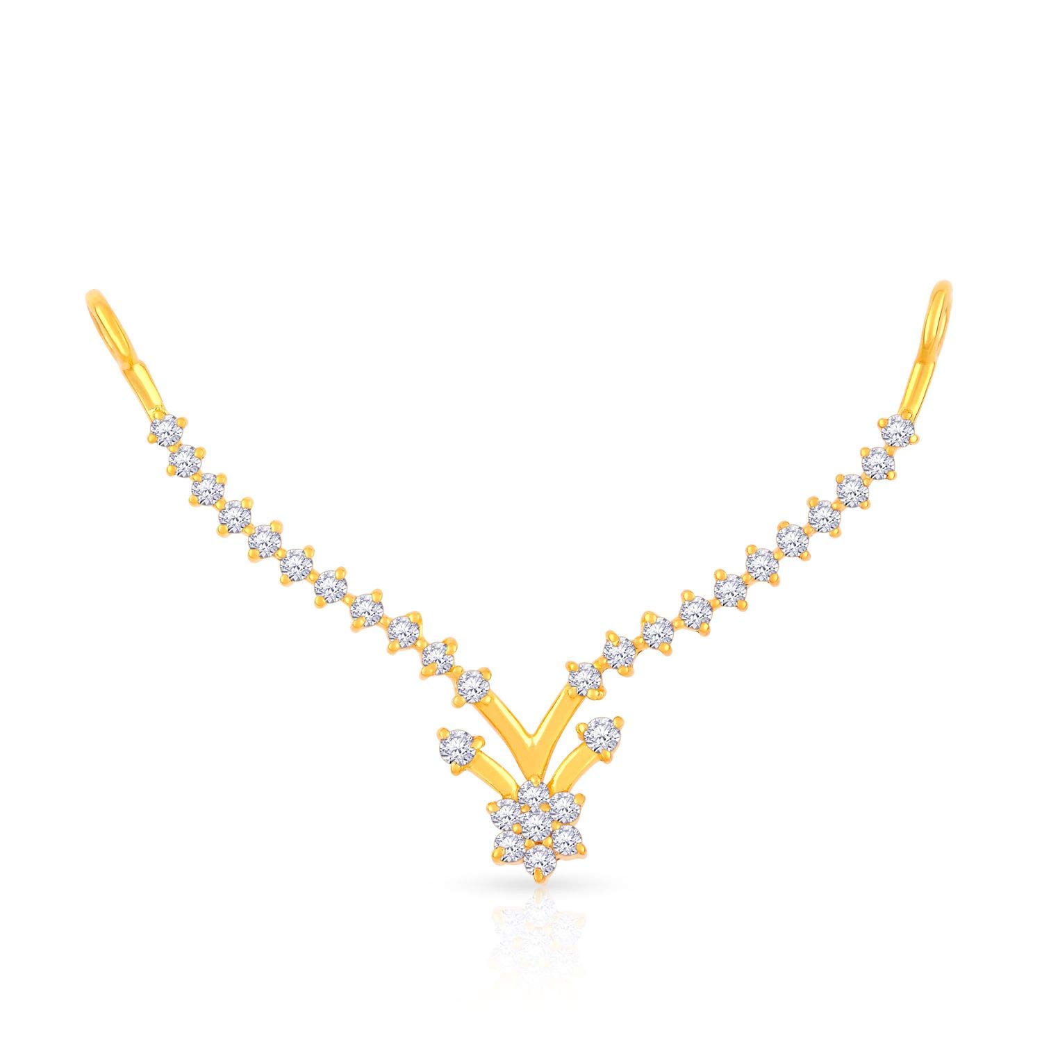 Malabar Gold and Diamonds Women's 22ct Yellow Gold Tanmaniya - NZT022