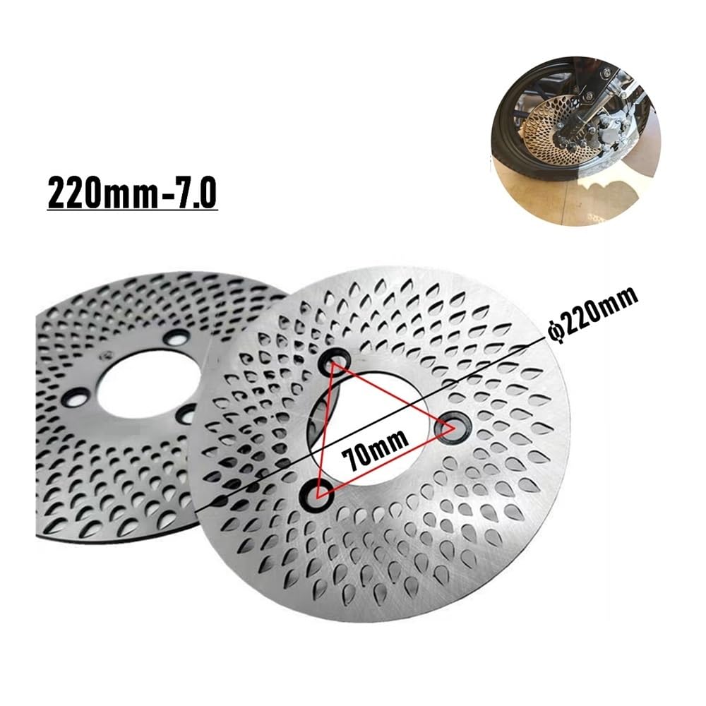 Freno Disco Dischi Disco Freno Per M3 Per Monkey | Scooter moto universale in acciaio inossidabile anteriore e posteriore