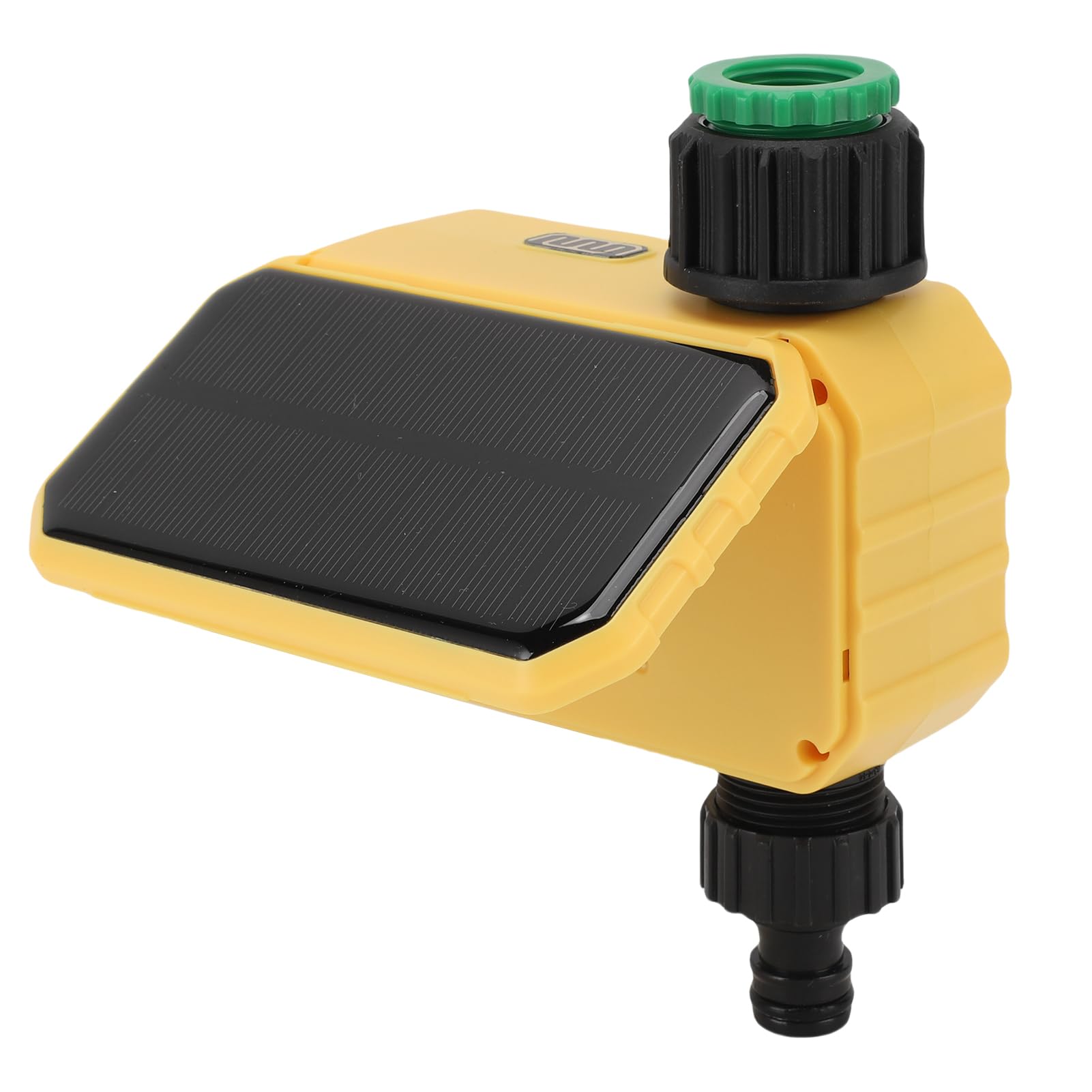 VBESTLIFE Temporizador de Rociadores, Temporizador de Válvula Solar de Válvula de Timbre Solar Inteligente Grifo Al Aire Libre, Retraso de Lluvia, para Riego por Goteo de Huerto