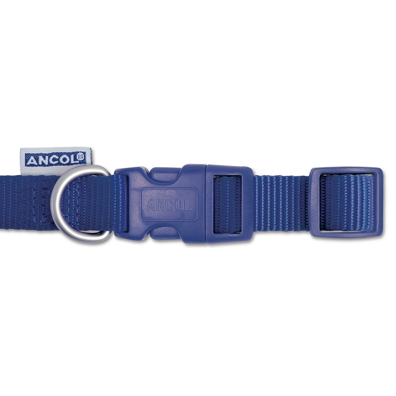 Ancol Heritage Nylon Adjustable Collar Blue 20 - 30cm Sz 1-2