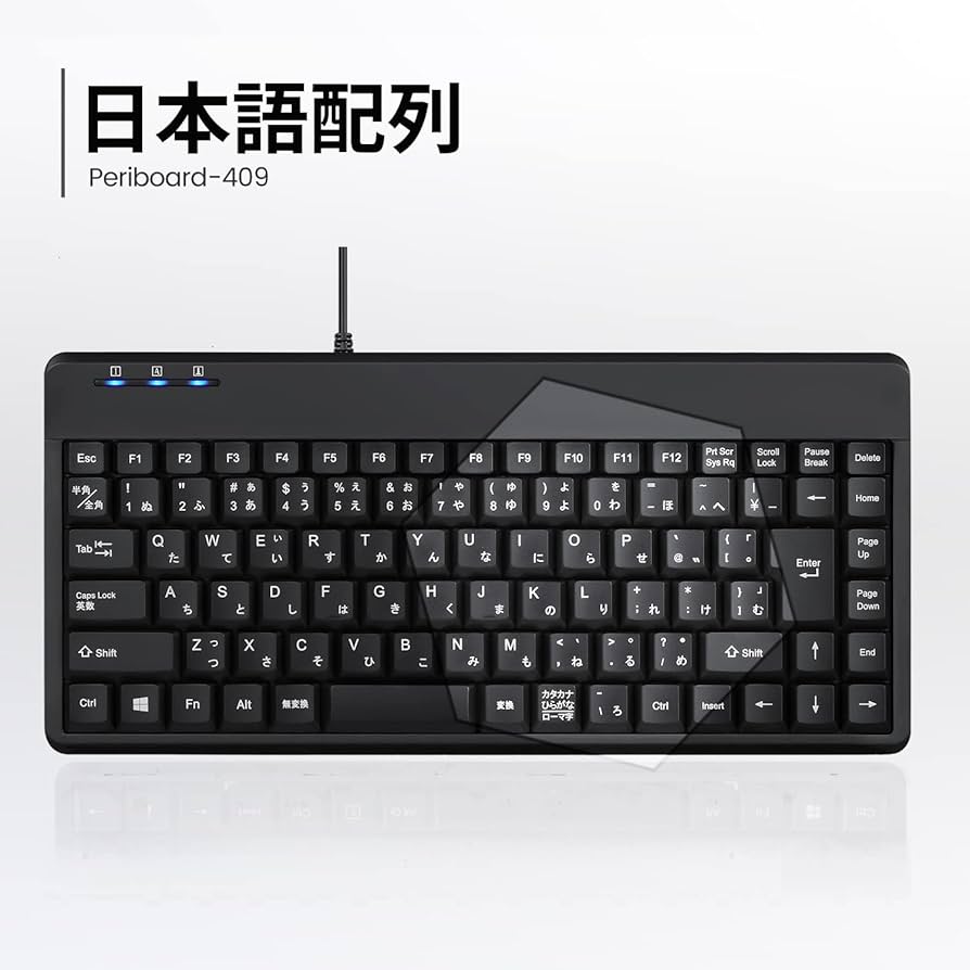 Amazon | Perixx(ペリックス) PERIBOARD-409U JP 有線 ミニ