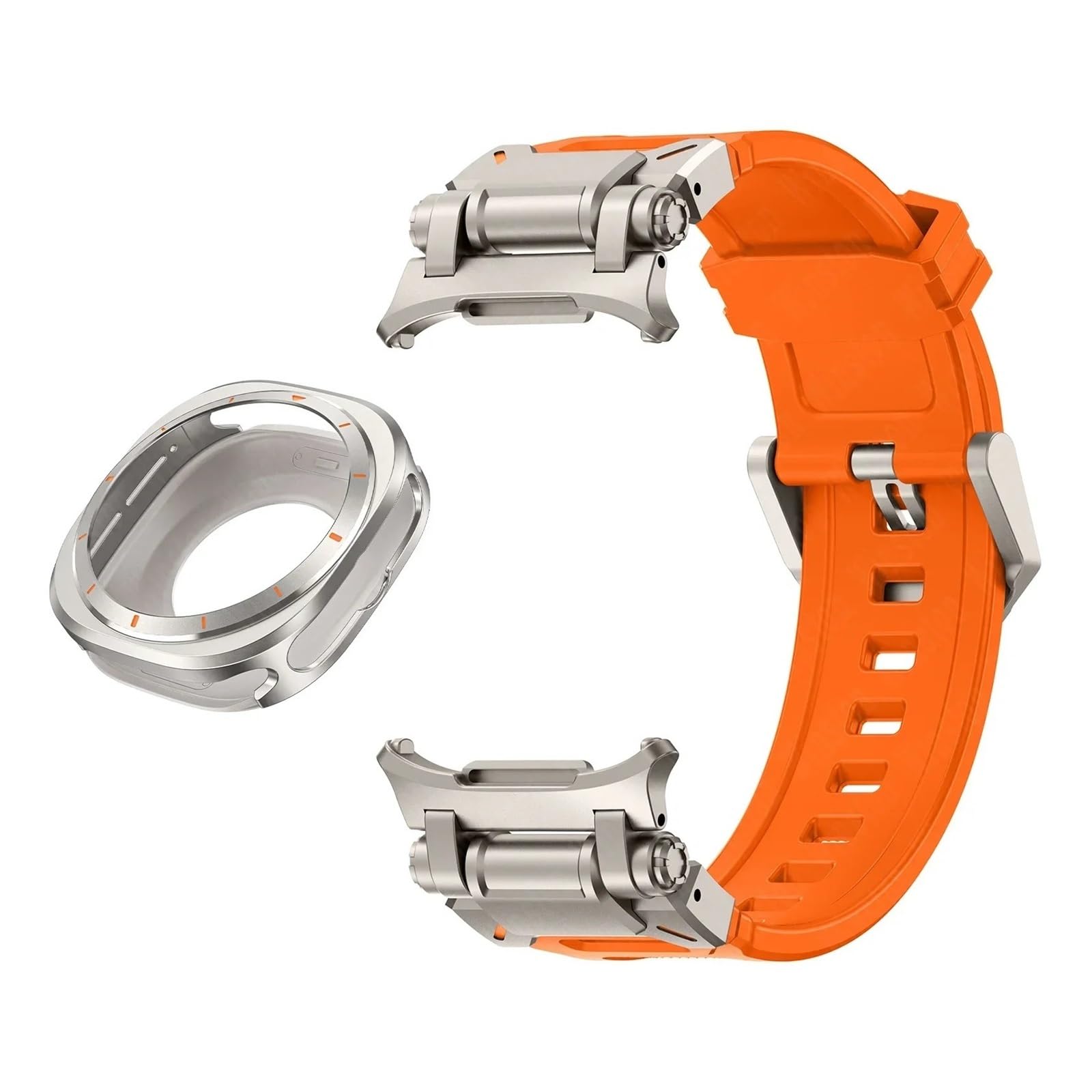Bracelet sport Galaxy Ultra 47mm FKM idéal pour le trail le fitness et le bureau - 8