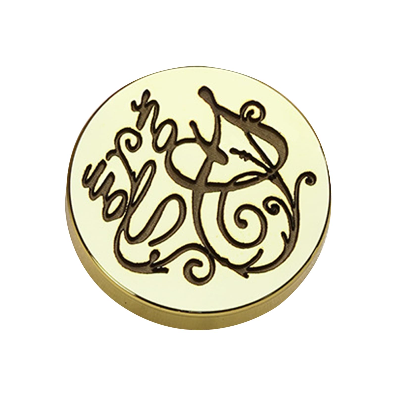 Buxuaaaa Scrapbooking Stamp Head, Floral Wax Seal Stamp Head Animal Wax Seal for Wedding Invitation Gift Decor Sealing Brass Sealing Vintage Stamps