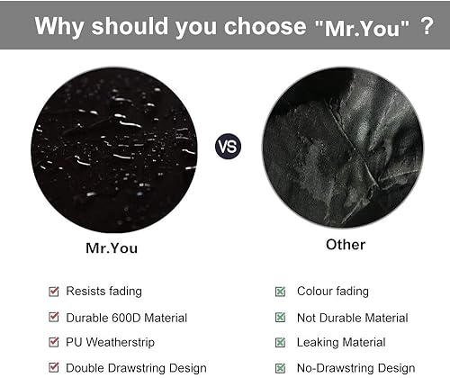 Miniatura 4 de Funda para lavadora tela más gruesa, 2 cremalleras, se adapta a la mayoría de lavadoras y secadoras de carga superiorfrontal, protección para todo