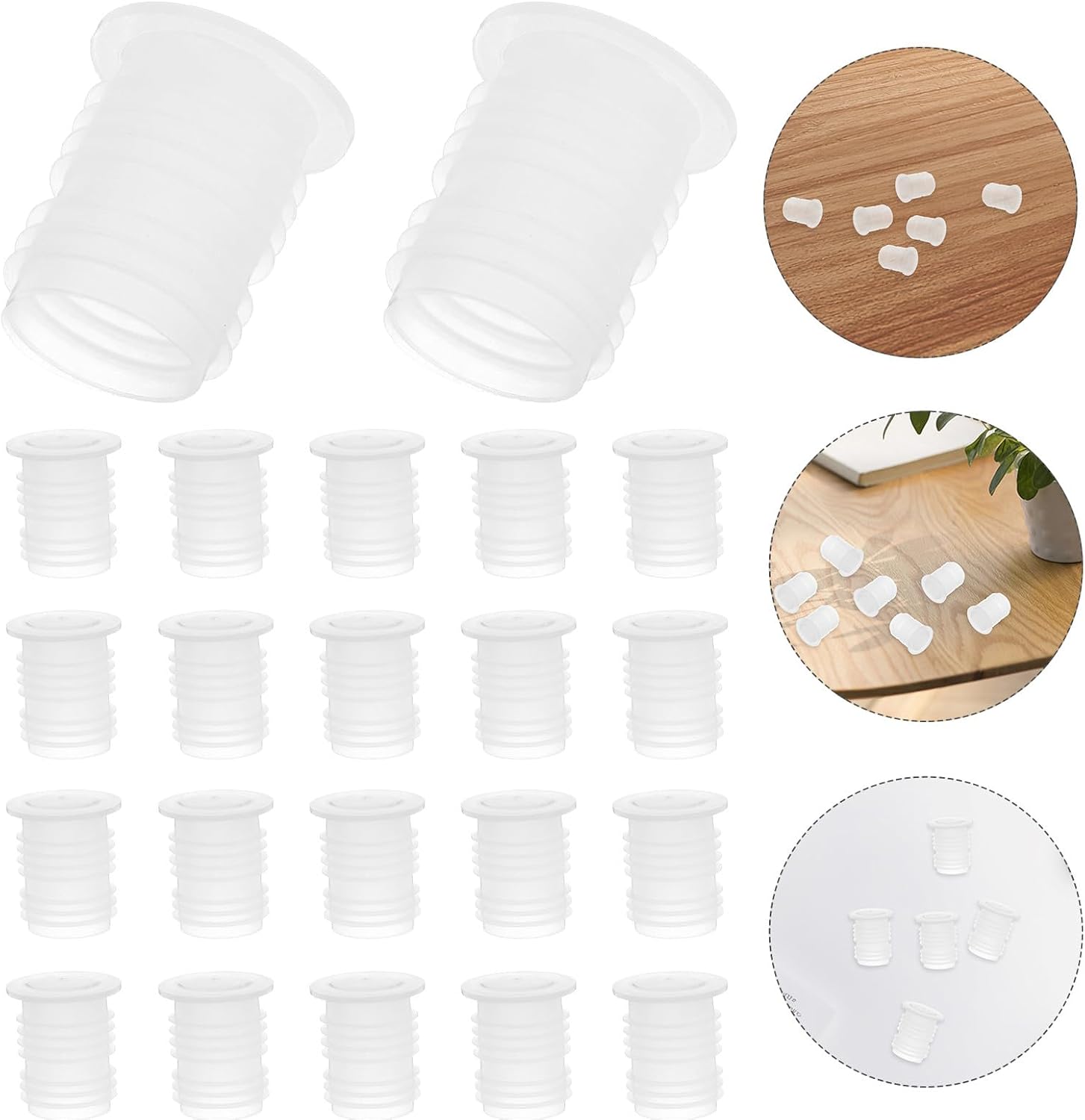 Plastic Bottle Stopper Set 100pcs round Plastic Xmas