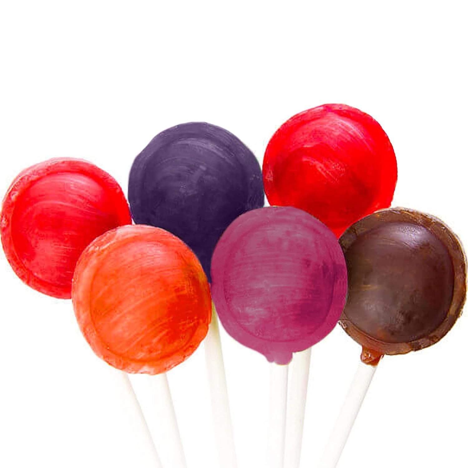 Giant Tootsie Pops Lollipops Suckers, Assorted Flavors, Kosher Certified Dairy, Individually Wrapped (8-Pack
