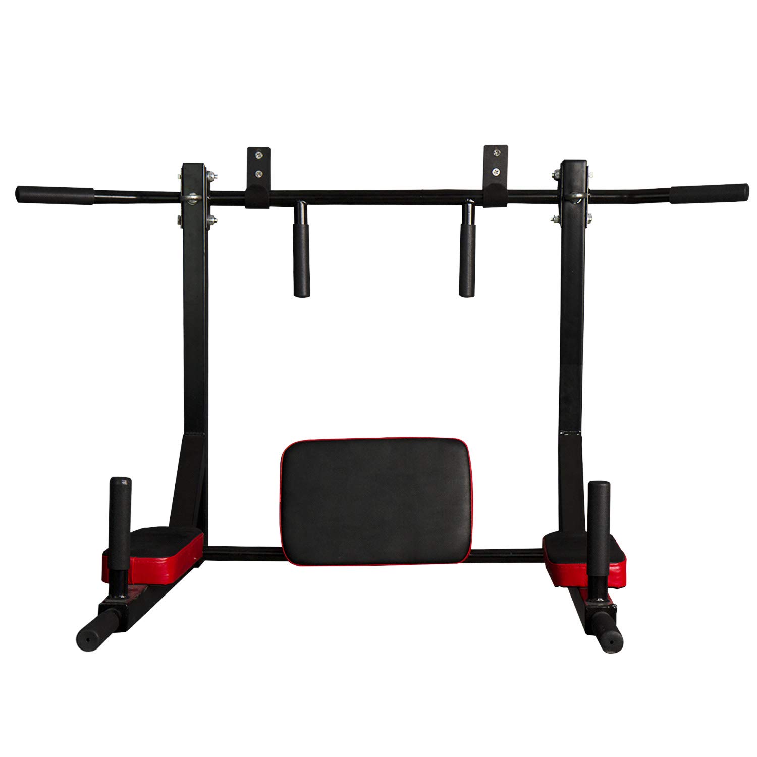 CCLIFE Barra de Dominadas para Pared con Múltiples Agarres, Barra de Tracción de Fitness, Barra para Hacer Dominadas Max.200kg, ZERRO