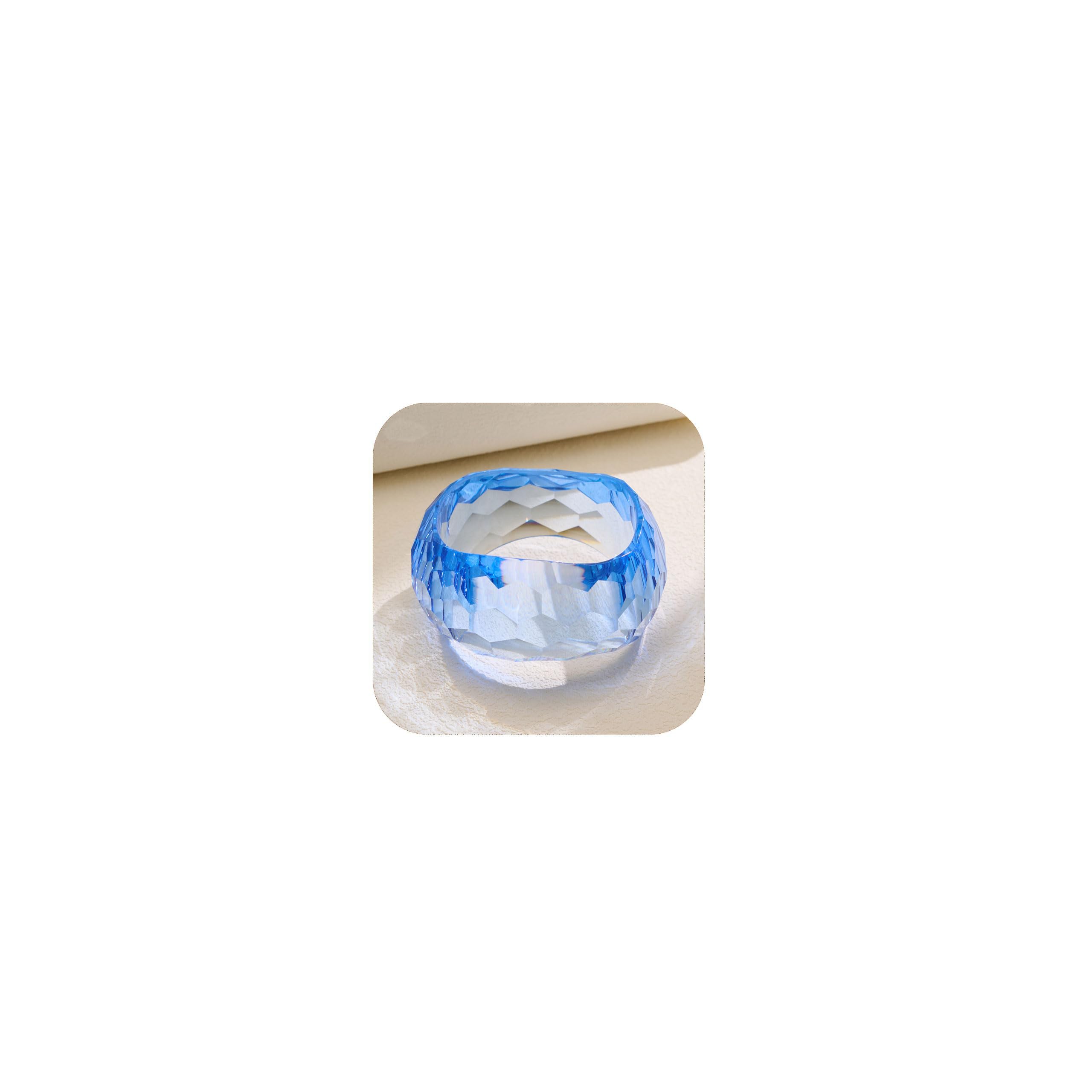 TOVABA Women's Bracelet with Geometric Design in Resin – Elegant Accessory for Modern Look