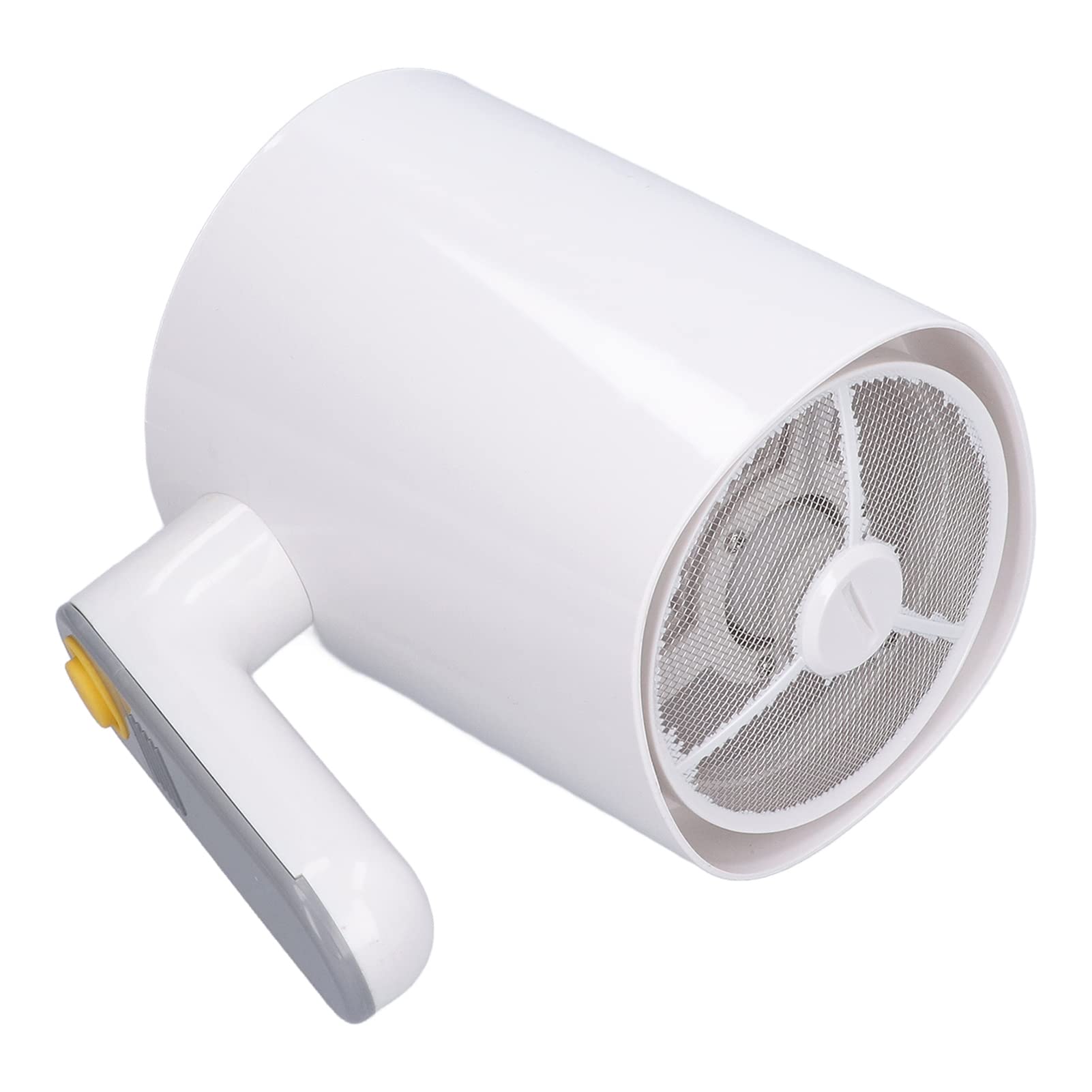 Tamiz de harina eléctrico de mano con forma de taza, tamiz de polvo de acero inoxidable para hornear en casa, cocina, harina, azúcar glas con 2 modos, diseño fácil de limpiar