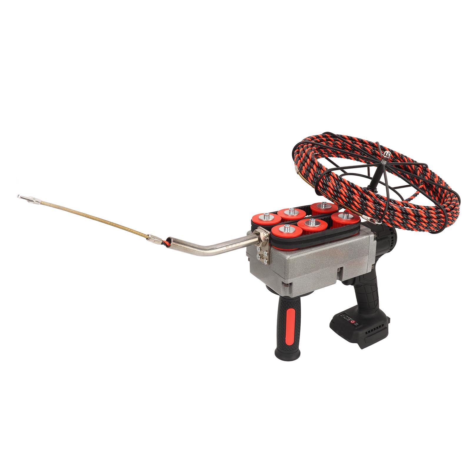 Electric Pipe Threader, Brushless Motor, Hand Threading Machine for BL1830, BL1840, BL1850, Battery Interface, 15M Wire