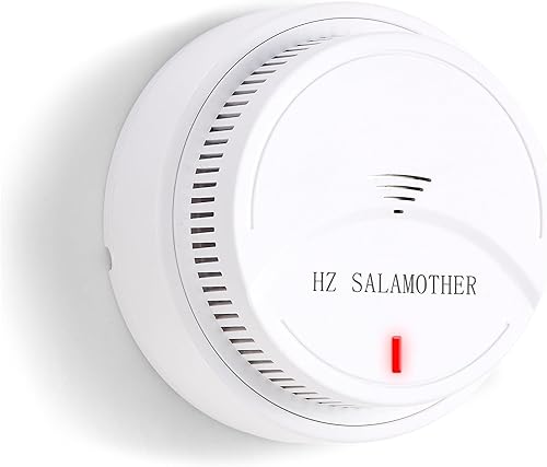 Miniatura 11 de Detector de humo, paquete de 3, detectores de humo con tecnología fotoeléctrica con lndicador LED y botón de prueba, alarma de humo para el hogar, 3