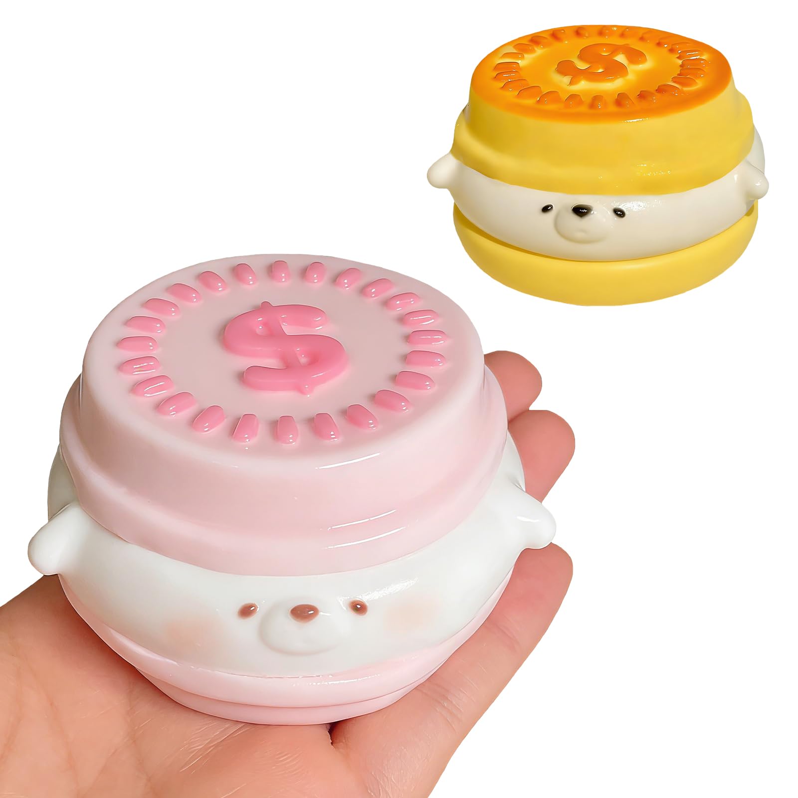 Amazon | スクイーズ ケーキおもちゃ【2個】水感スクイーズ パン