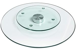 10-Inch Glass Lazy Susan Kitchen Organization Solution