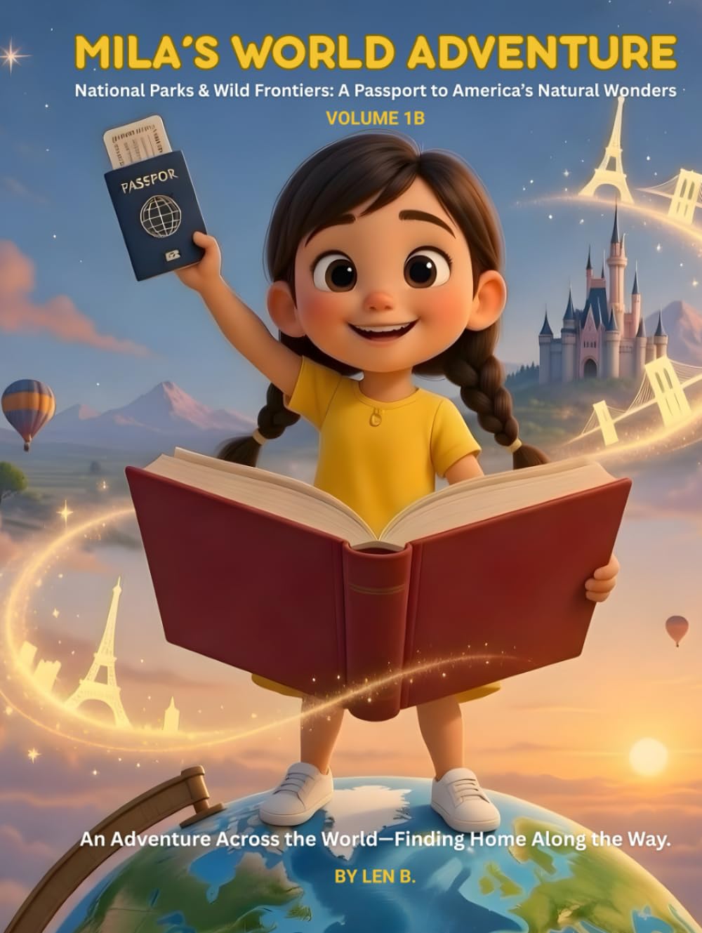 Mila's World Adventure: Volume 1B: A Passport to Discovery: An Interactive Journey Across the Globe for Little Explorers