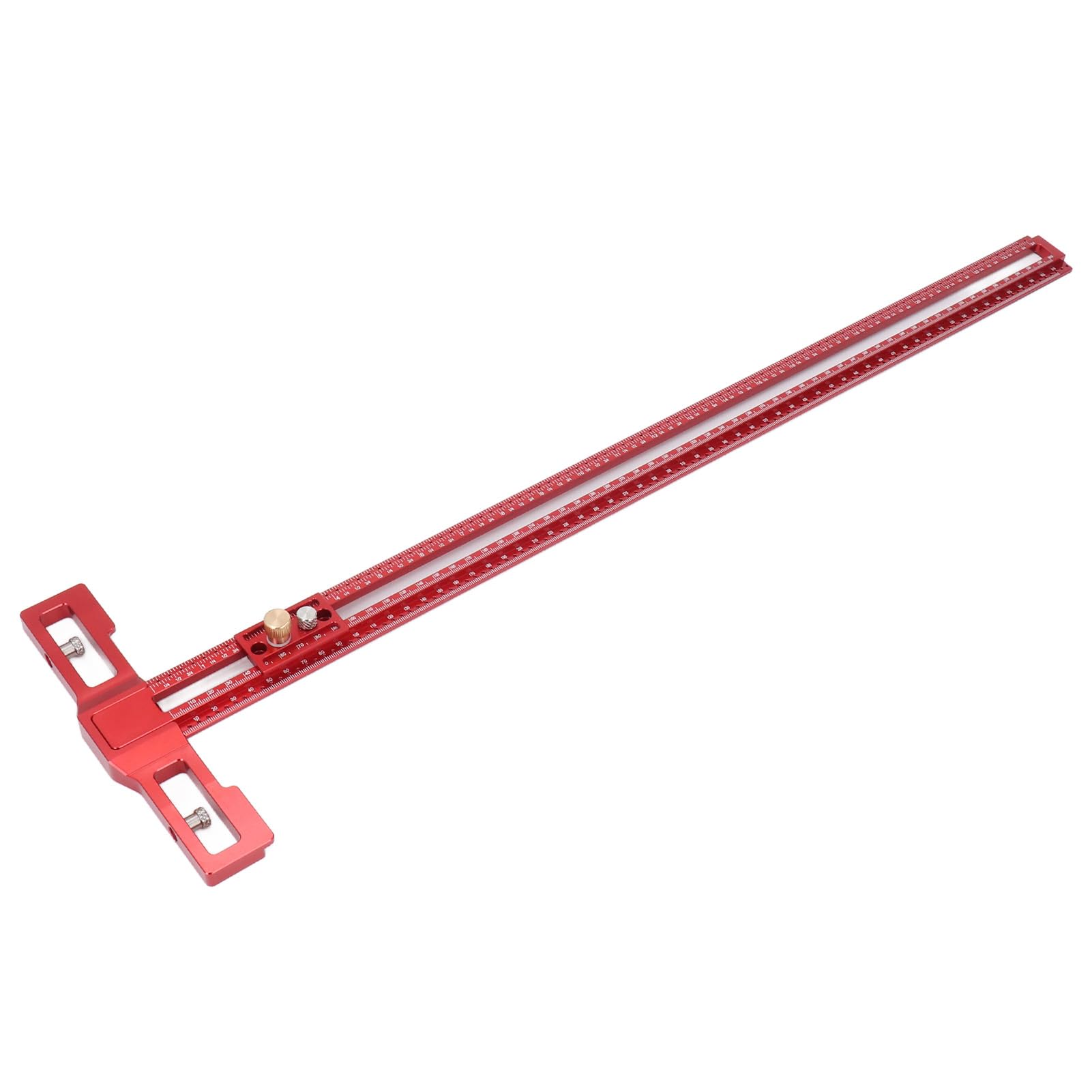 Alomejor T Type Scribing Ruler with Adjustable Slider