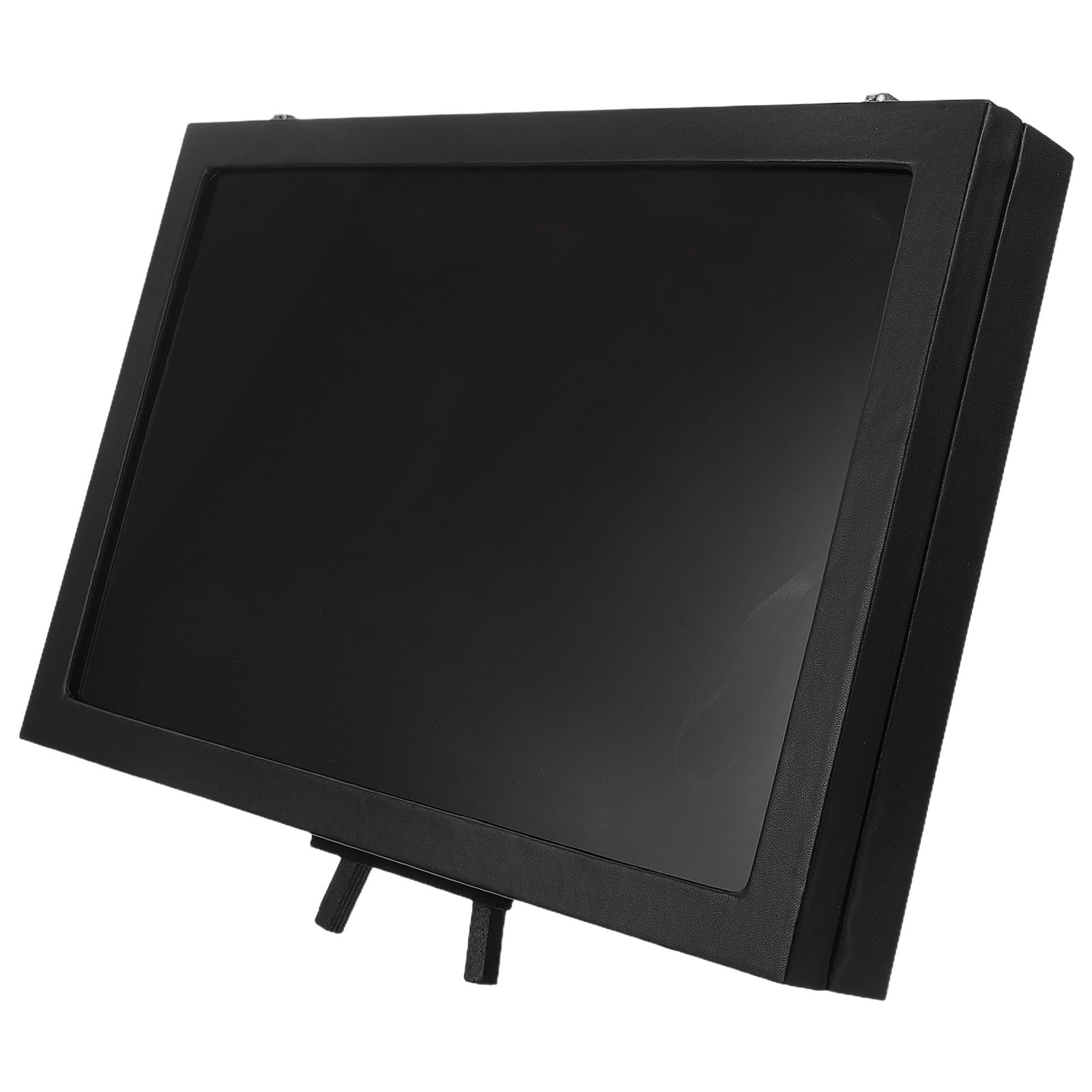 SHINEOFI Elegantes Stiftgehäuse aus Acryl und Holz mit Emailleplatten Sammlerkasten für Anstecknadeln und Pin Sammlung Tischständer und Wandmontage Möglich