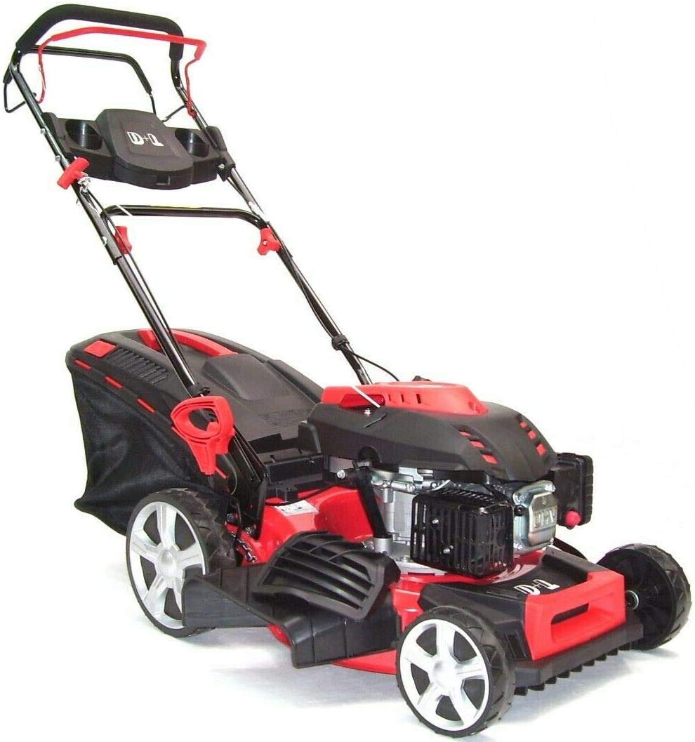Gasolina cortacésped autopropulsado accionamiento rueda mantillo expulsión lateral Mulcher cortacésped 510 mm 55789 AWZ