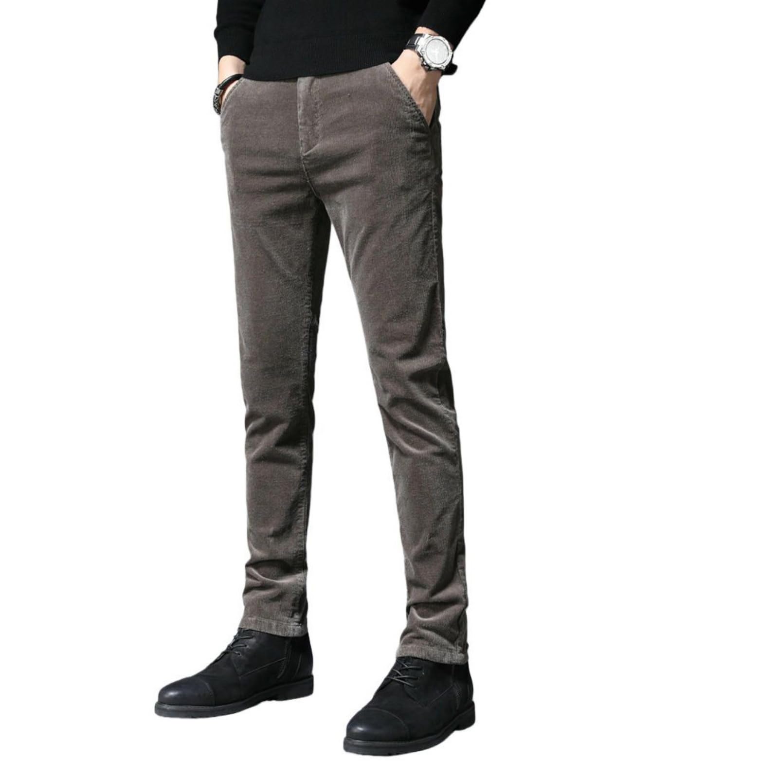 Herren Herbst Winter Winter Dick Cordhose Outdoor-Freizeithose