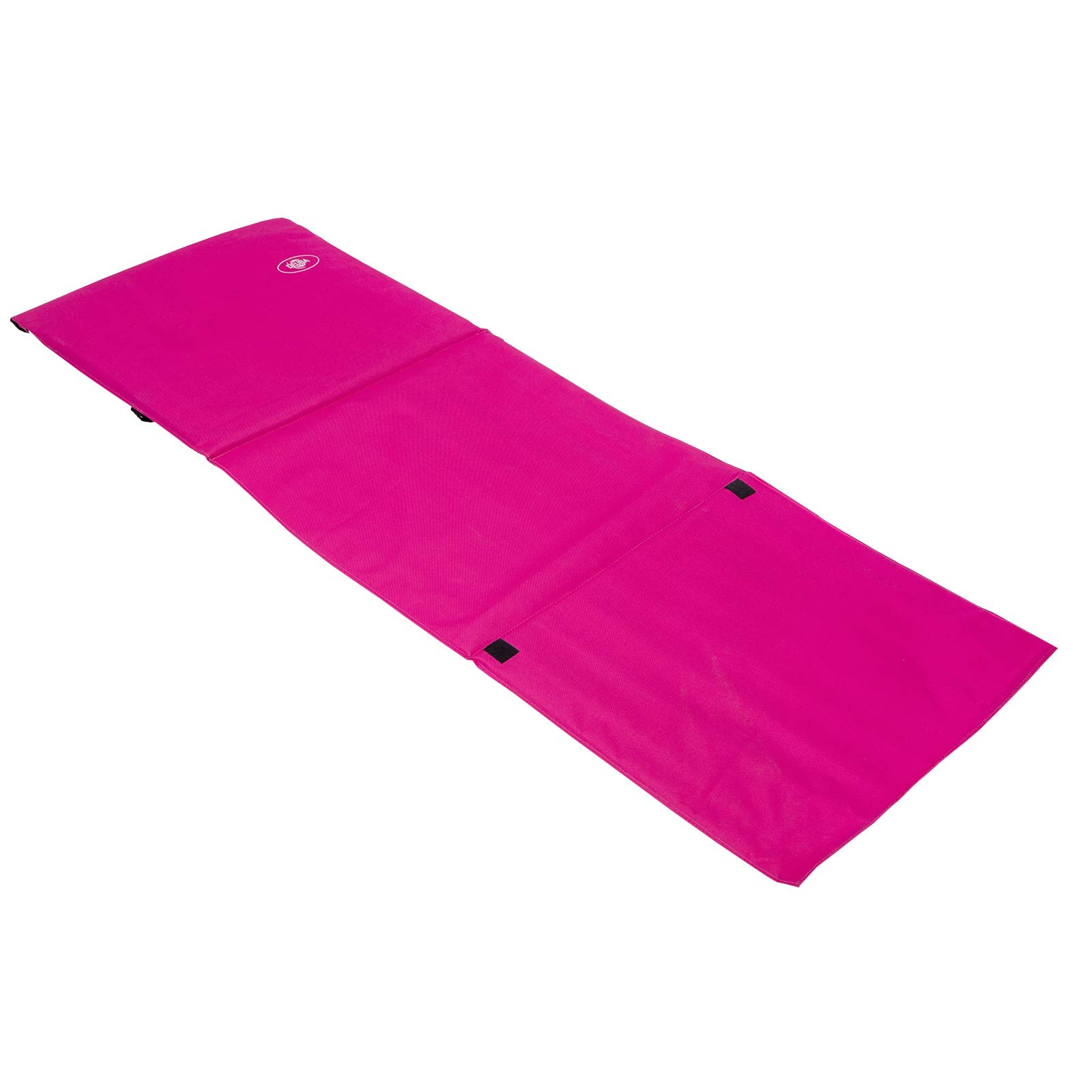 Detex 2X Tapis de Plage Rose 158x56cm transat rembourré avec Dossier Pliable natte de Plage transportable extérieur