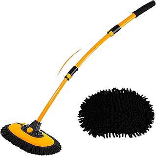 Sponsored You’re seeing this ad based on the product’s relevance to your search query.Learn more about this advertisement WillingHeart 15° Arch Car Wash Brush with Telescopic Handle, Motorhome, Car, Truck, Car Wash Brush, Telescopic 43 Inch Aluminium Microfibre Car Wash Mop, Scratch-Free Cleaning Tool, Wash Set,