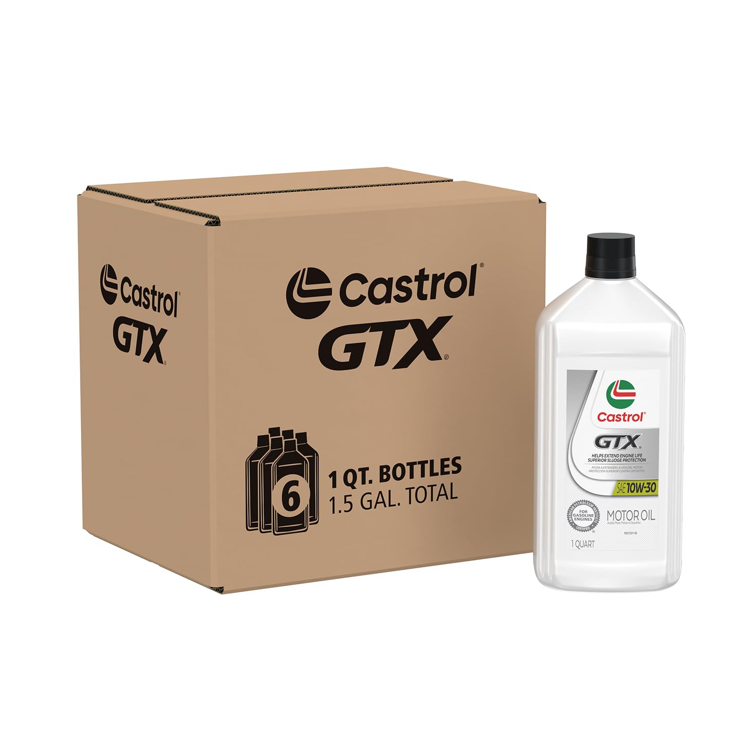 Amazon.com: Castrol GTX 10W-30 Conventional Motor Oil, 1 Quart