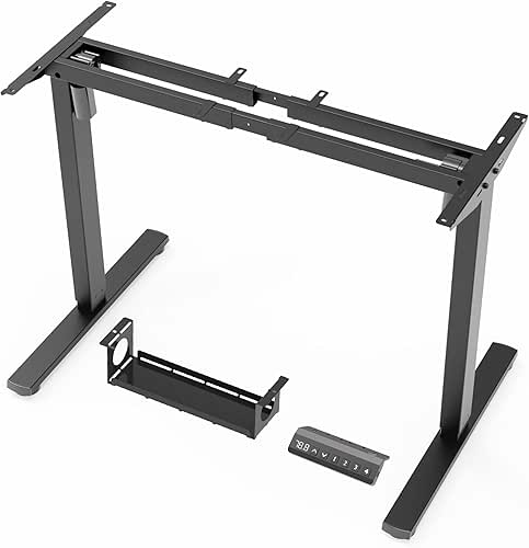 Standing Desk Frame with 330lbs Powerful Dual Motor, Electric Adjustable