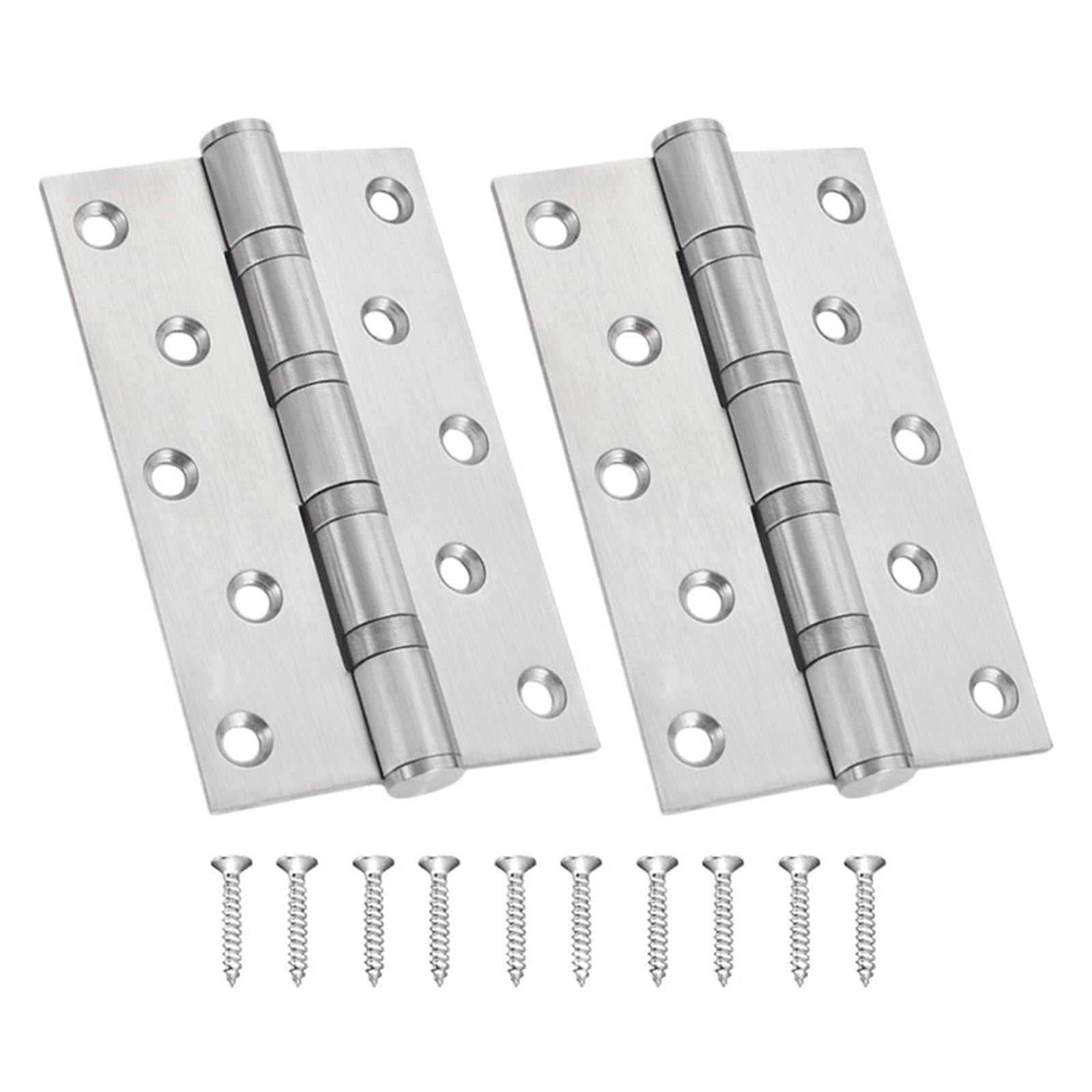 Kdhcvkz 5 Inches 2Pcs 304 Stainless Steel Door Hinges(5 Inches)