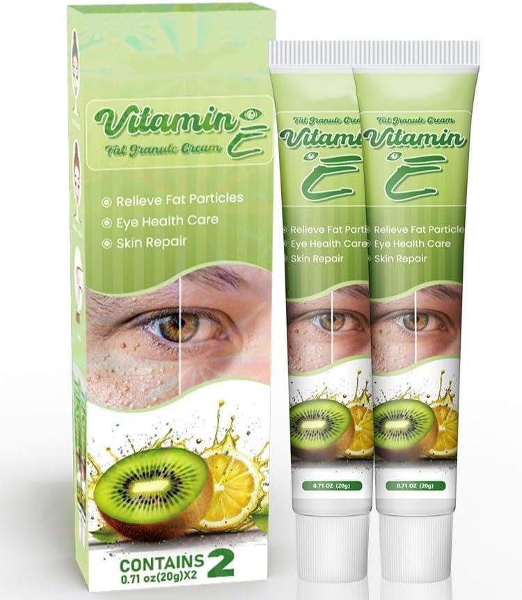 Crema con Vitamina E para la Eliminación de Milias: Mejora Suavemente los Pequeños Bultos Alrededor de los Ojos, Reduce las Ojeras y las Bolsas — Apta para Hombres y Mujeres