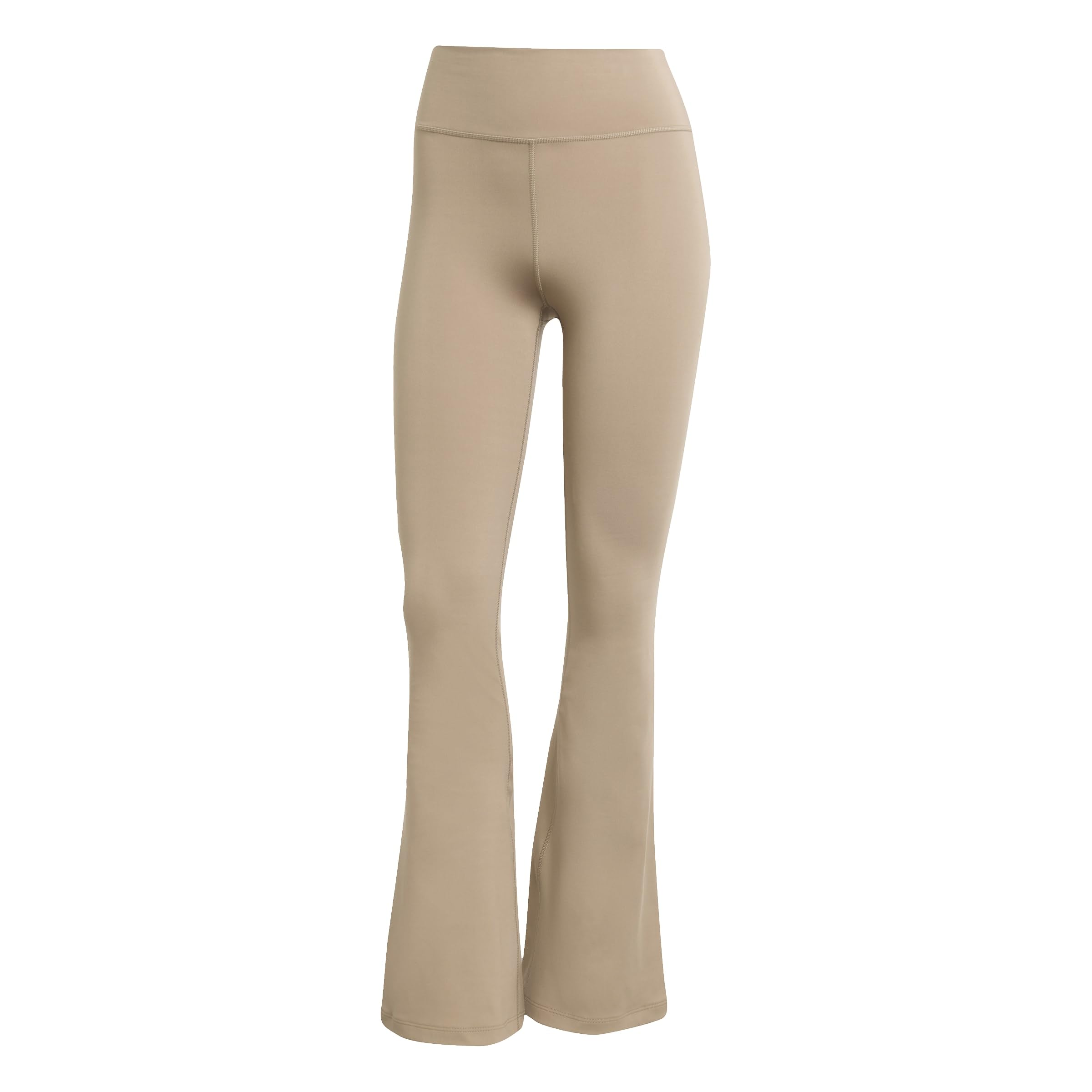 adidas Women's All Me Essentials Flare Leggings, Chalky Brown/Chalky Brown, XS