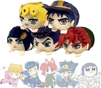 ジョジョの奇妙な冒険 花京院典明 ぬいぐるみマスコット キーホルダー ジョジョの奇妙な冒険 花京院典明 ぬいぐるみマスコット