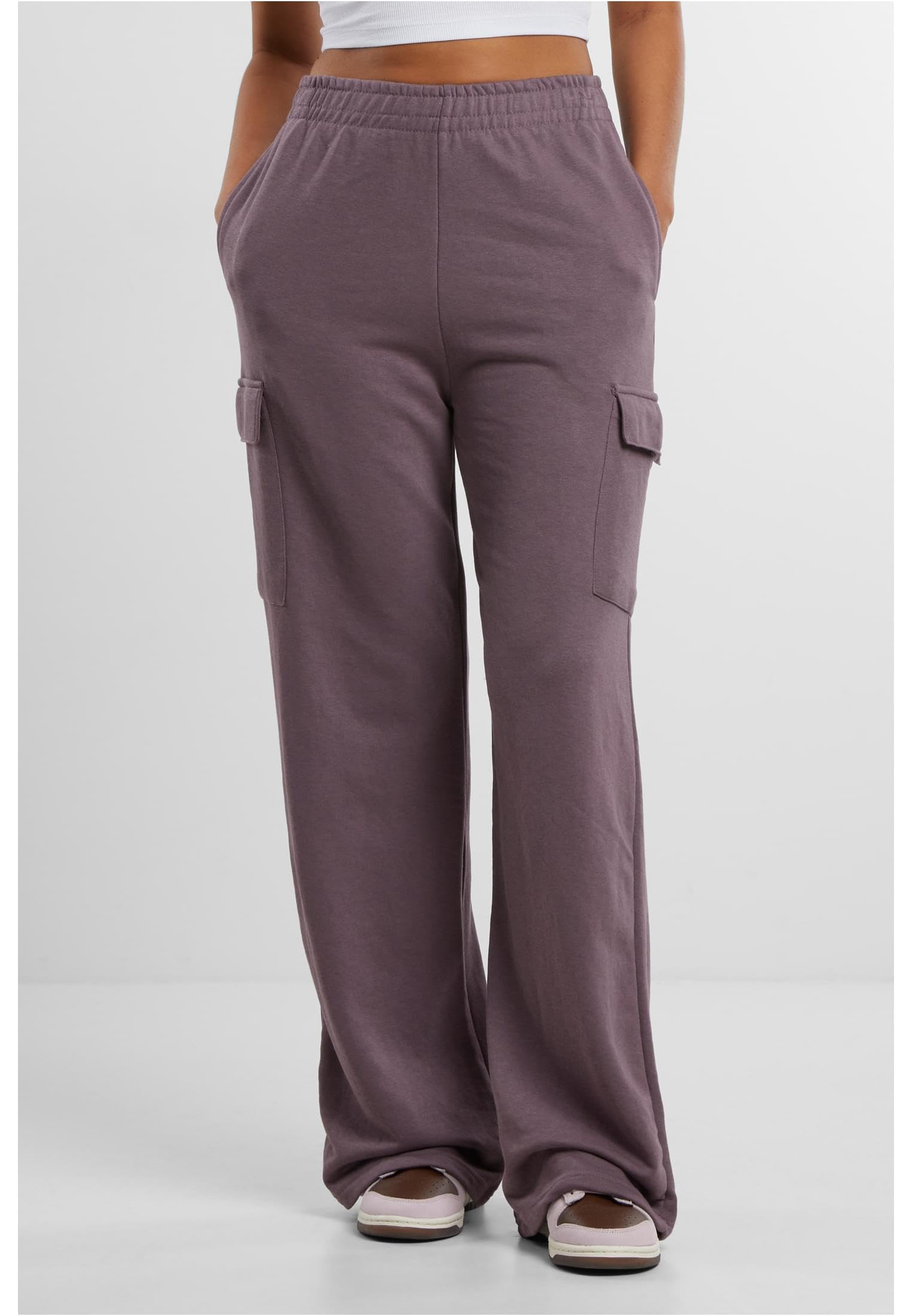 Urban Classics Tb6857 - Damskie Spodnie Dresowe Baggy Light Terry - Spodnie casualowe Kobiety