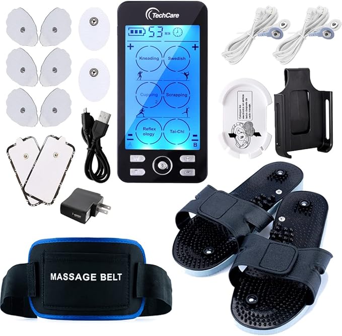 TechCare Plus 24 Modes Tens Unit Massager Rechargeable Unit
