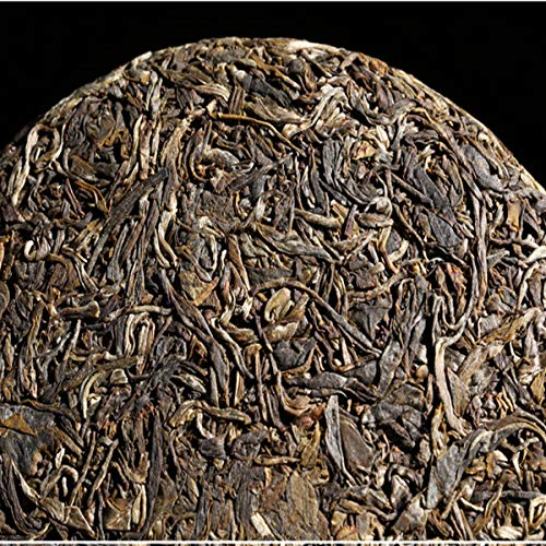 2010 año 357g Pu-erh té Sheng Puer Yunnan crudo viejo Puerh té salud verde comida - Imagen 4