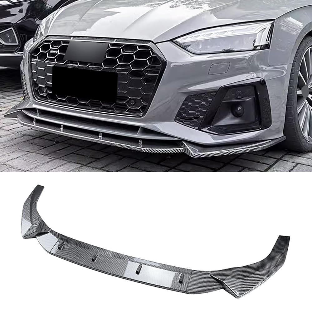 Amazon.com: XPHAZZ Front Bumper Lip Fits for Audi 2021-2024 A5 S5