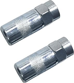 Follde Replacement Milwaukee Grease Gun Couplers 49-16-2649, Replacement Milwaukee Grease Gun Tips, Fits for Milwaukee M18 & M12 Grease Gun Tips, High Pressure Grease Couplers (2 Pcs)