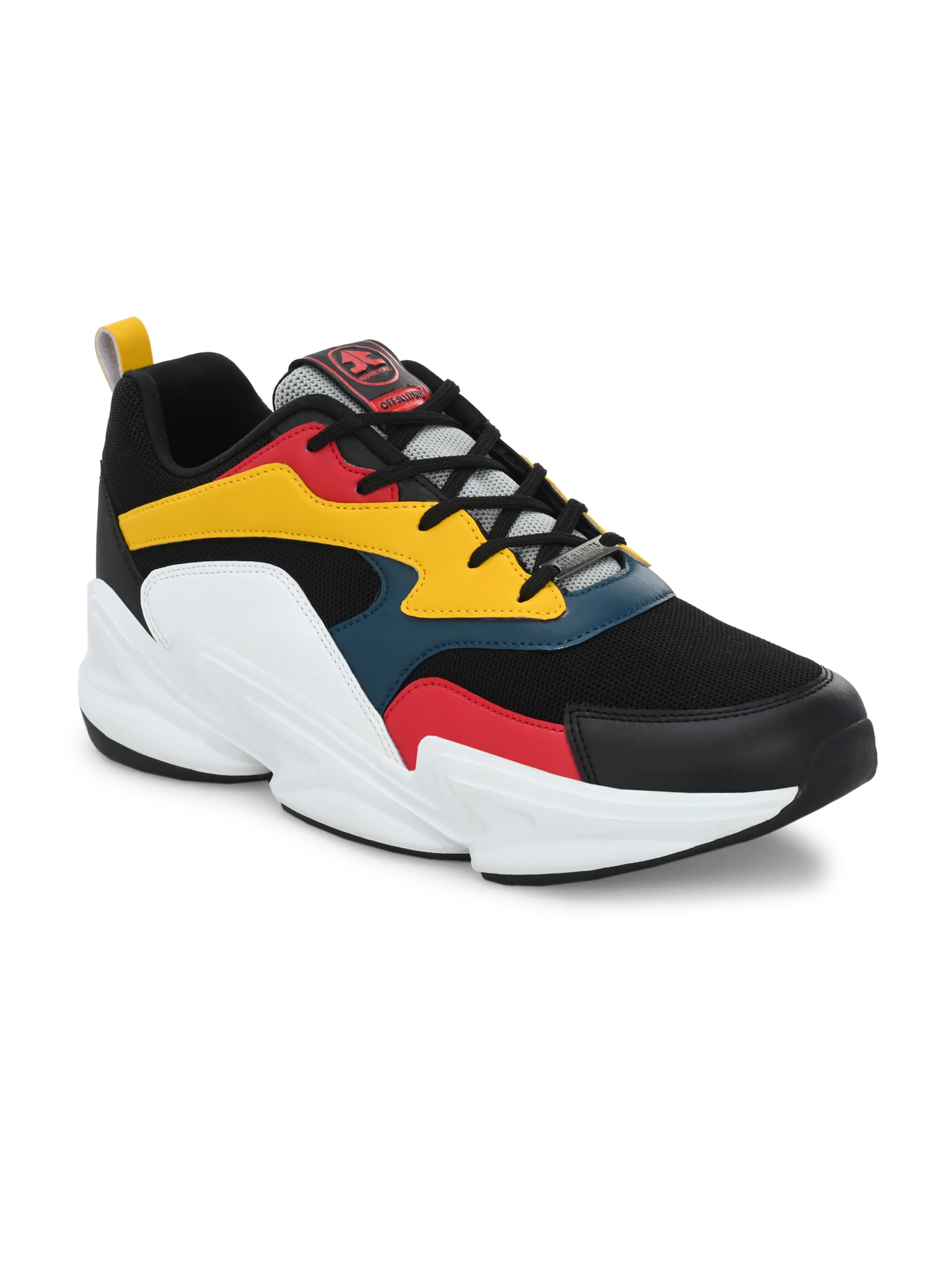 OFF LIMITS Mens Rubicon Sneaker, Black/Teal/Mango, 8 UK (B0CW1LDNL3) Amazon Price History, Amazon Price Tracker